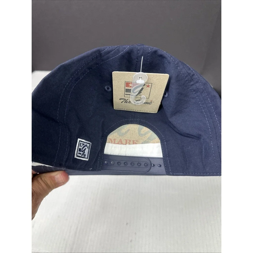 NEW UA Auburn University Tigers Navy Blue Embroidered Logo Snapback The Game
